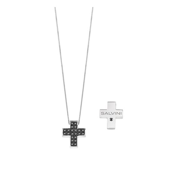 Collana Salvini Donna I Segni Di Luce in Oro bianco Diamante 20081481 - 20081481